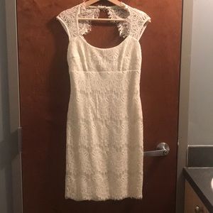 Cache White lace dress